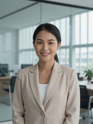 Srey Leak, 30, professional Cambodian woman from Phnom Penh ready for meaningful connection
