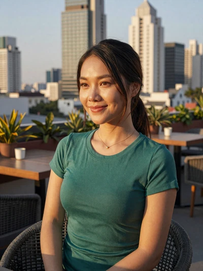 Mai, 31, professional Vietnamese woman from Saigon ready for meaningful connection