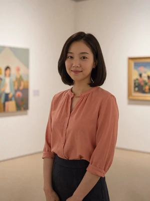 Sunhwa, 27, North Korean heritage woman in Seoul interested in meaningful connection