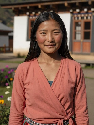 Yangzom, 28, Bhutanese woman from Punakha interested in international relationship