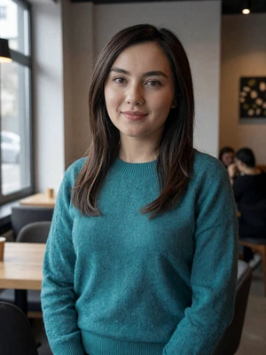 Aliya, 28, verified Kazakh woman from Almaty seeking meaningful connection